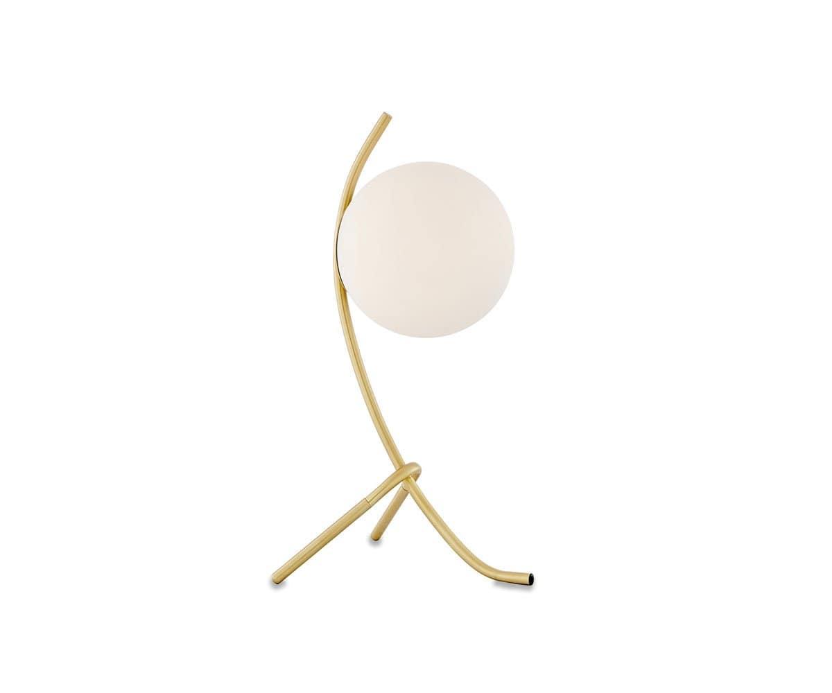 Polly Table Lamp Brushed Gold - Scandinavian Designs (49139350995238)