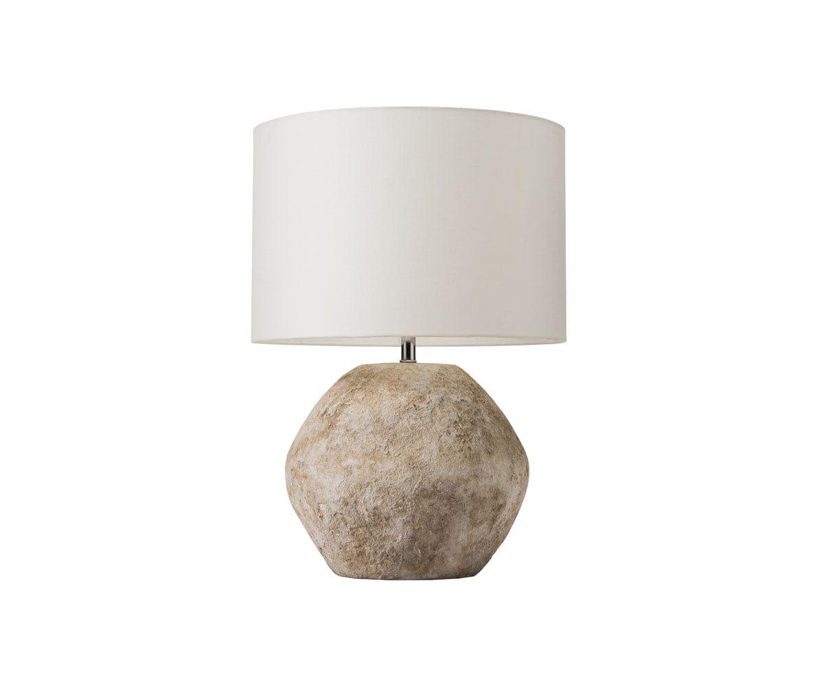 Stone Shores Table Lamp Stone White / Short - Scandinavian Designs (49139355746598)