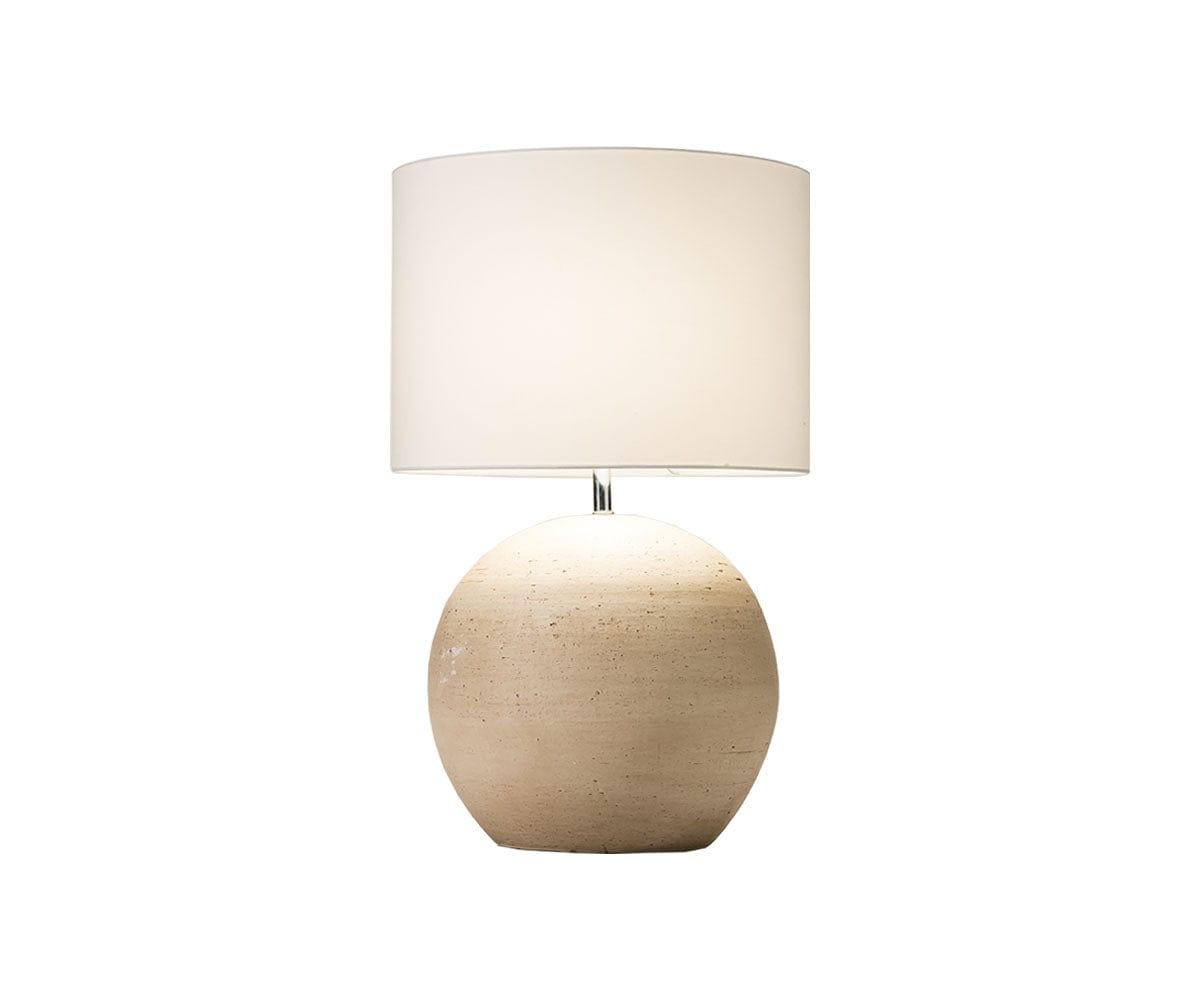 Textured Clay Lamp (49139343130918)