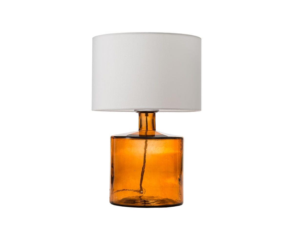 Translucent Glass Lamp - Amber Large - Scandinavian Designs (49139348472102)