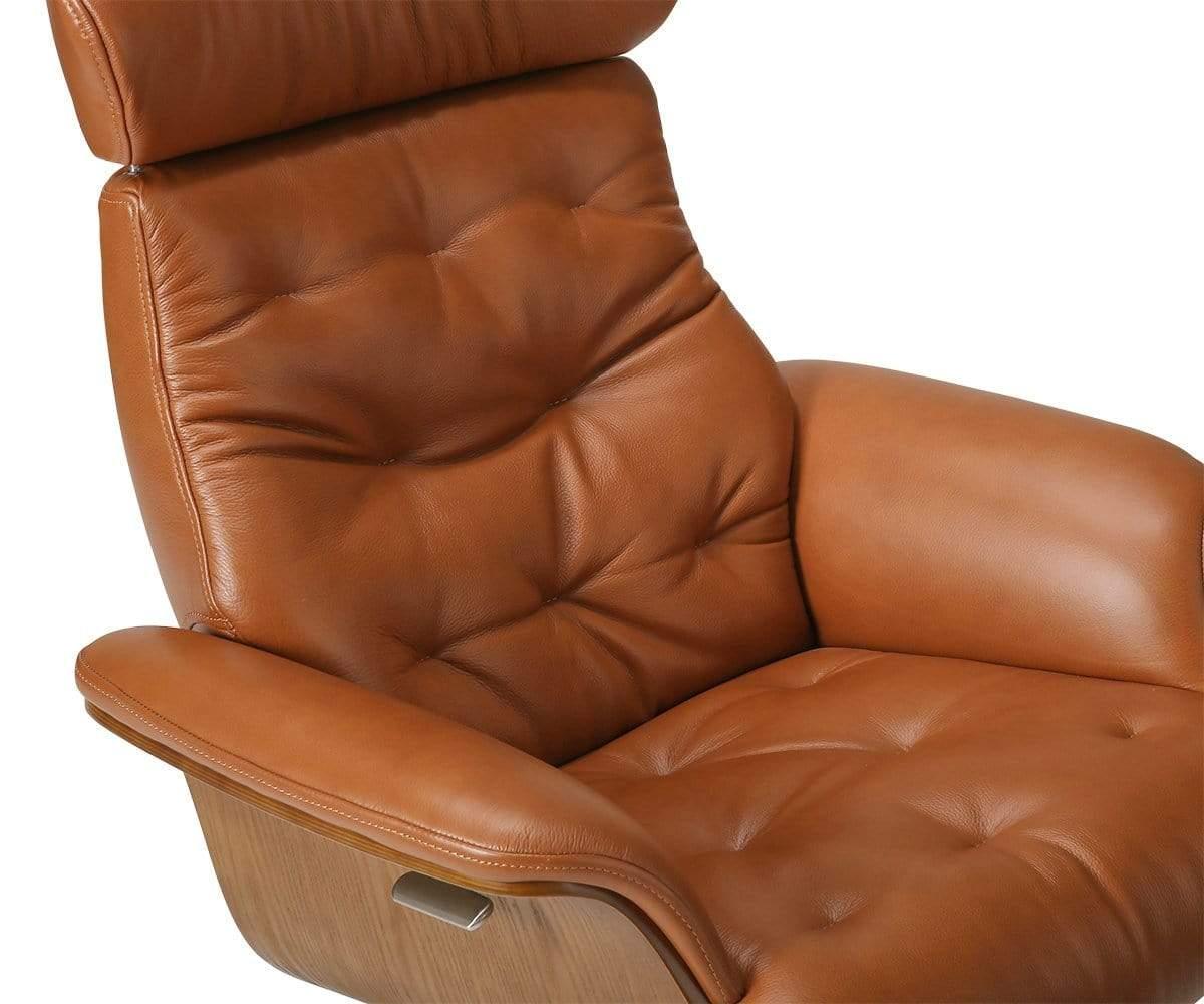 Anselmo Leather Recliner & Ottoman (49139172344102)