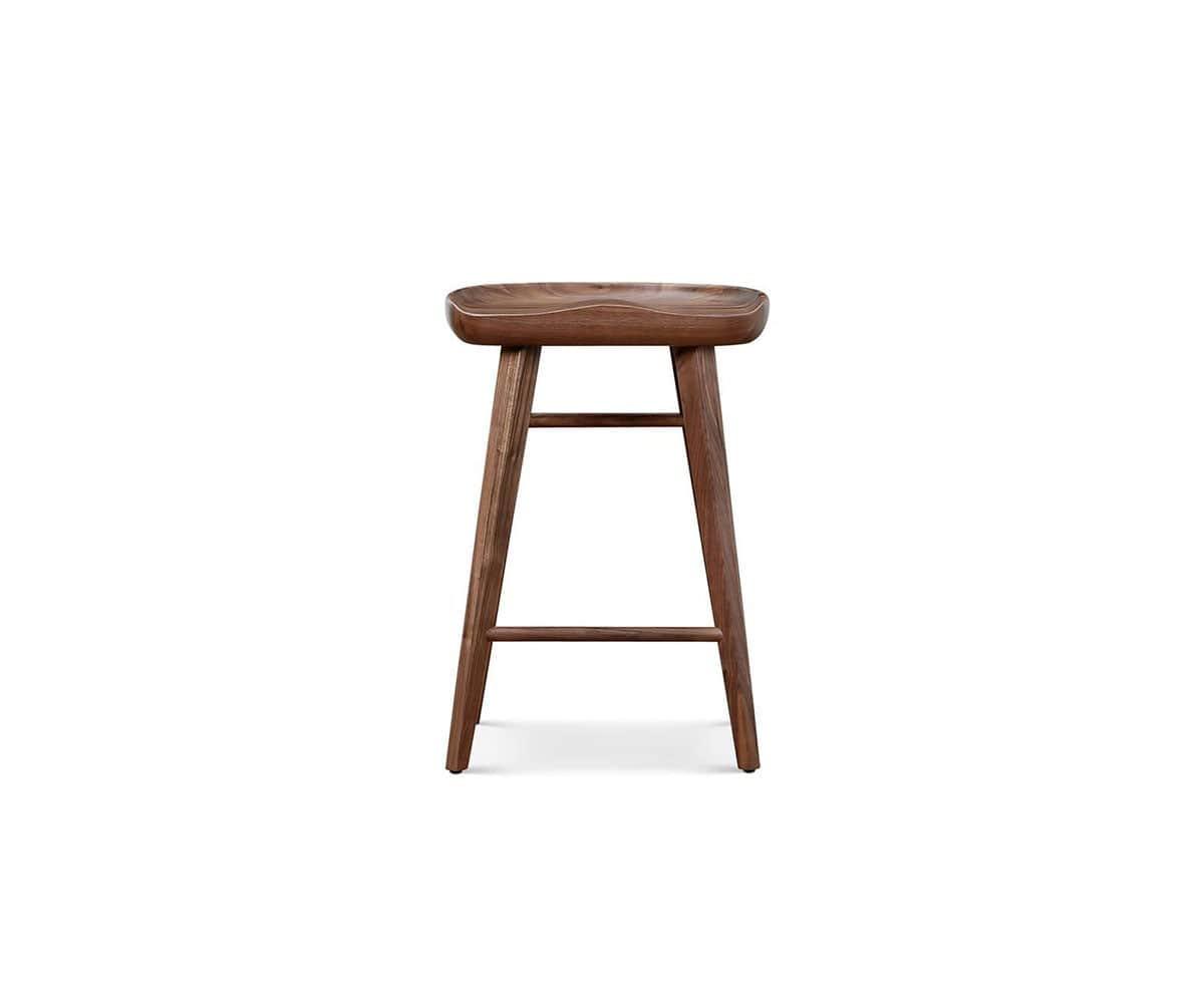 Kallan Counter Stool Walnut - Scandinavian Designs (49139487965478)