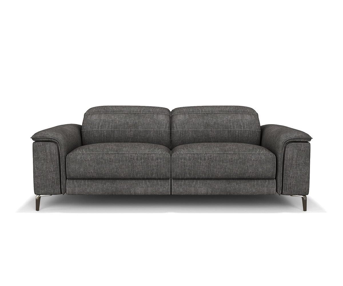 Aria Power Reclining Sofa Charcoal Dove - Scandinavian Designs (49139619234086)