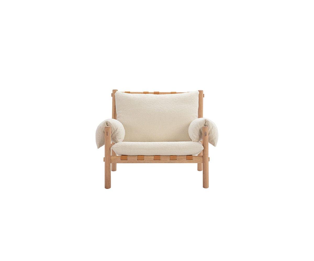 Greta Lounge Chair Cream 002 - Scandinavian Designs (49139250102566)