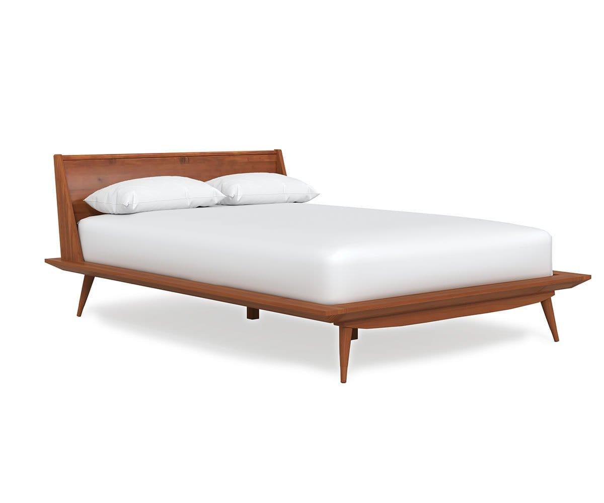 Bolig Bed - Light Walnut Stain Light Walnut Stain / Queen - Scandinavian Designs (49139307217190)