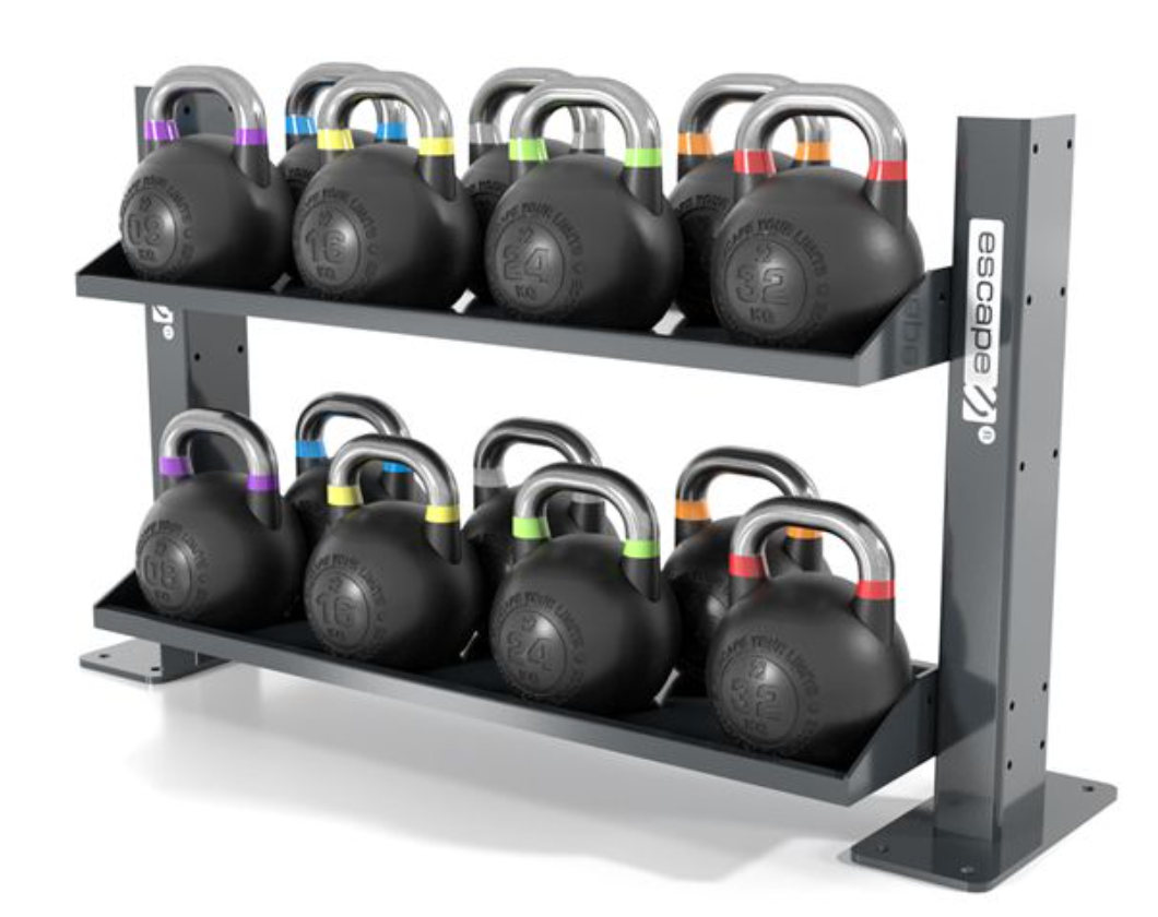 Escape Competition Kettlebell Set With Octagon Rack