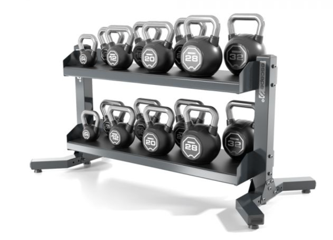 Escape SBX Kettlebell Set With Rigid Rack