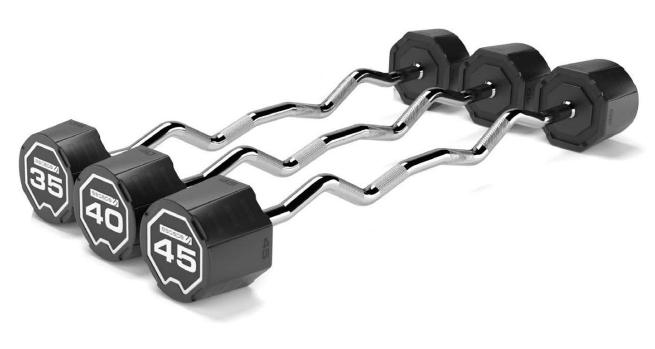 Escape Nucleus Urethane Curl Barbells