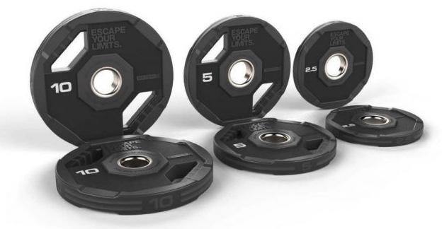 Escape Nucleus Urethane Grip Plates Set with Weight Tree