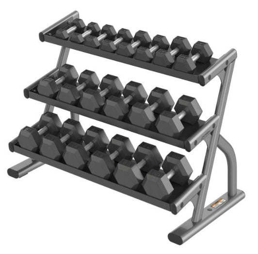 Life Fitness Axiom Three Tier Dumbbell Rack