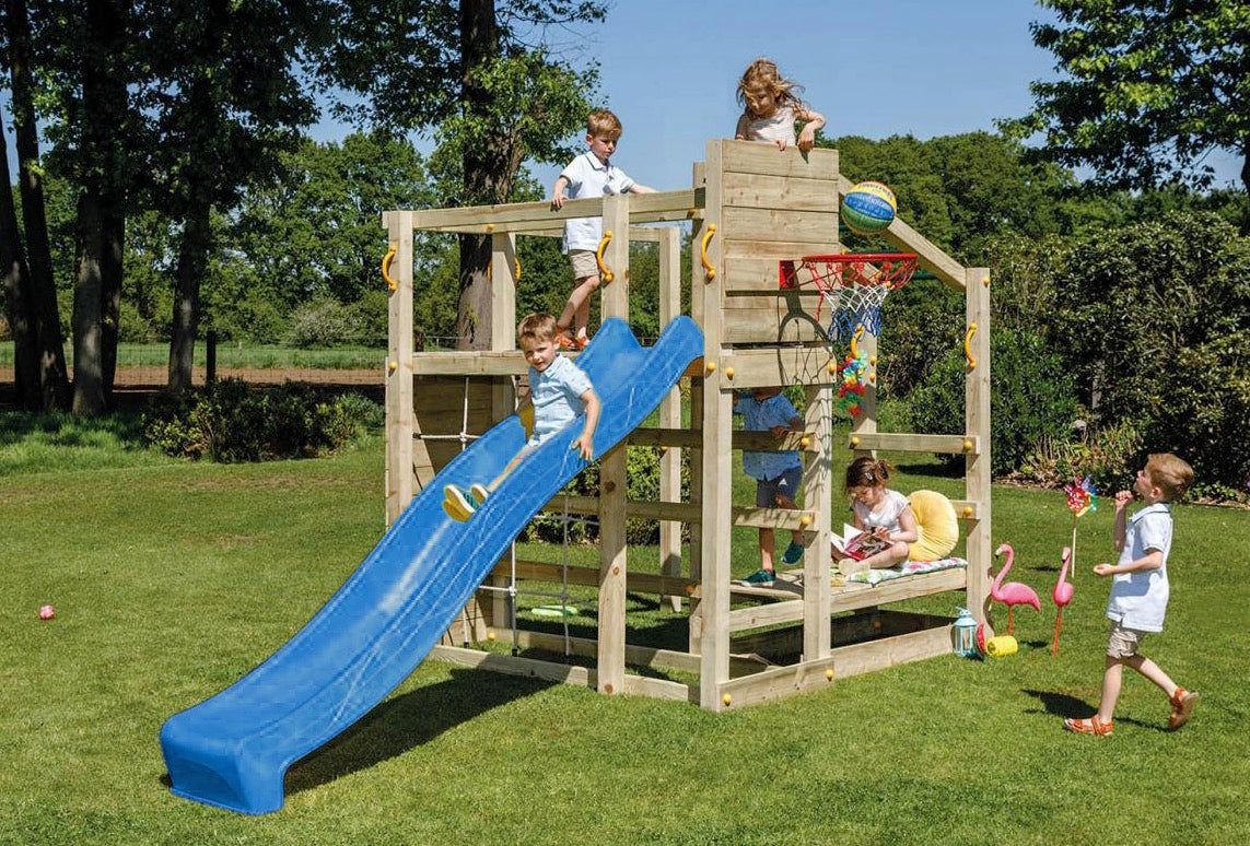 Blue Rabbit Crossfit Wooden Play Tower