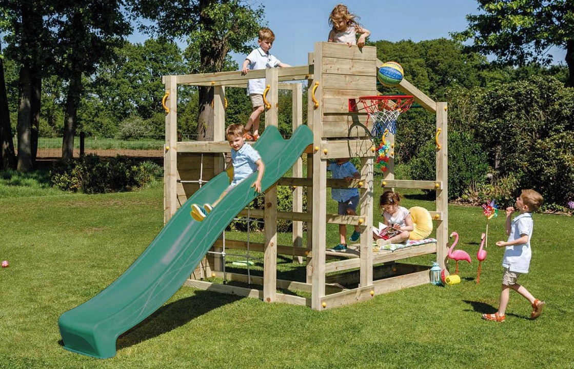 Blue Rabbit Crossfit Wooden Play Tower