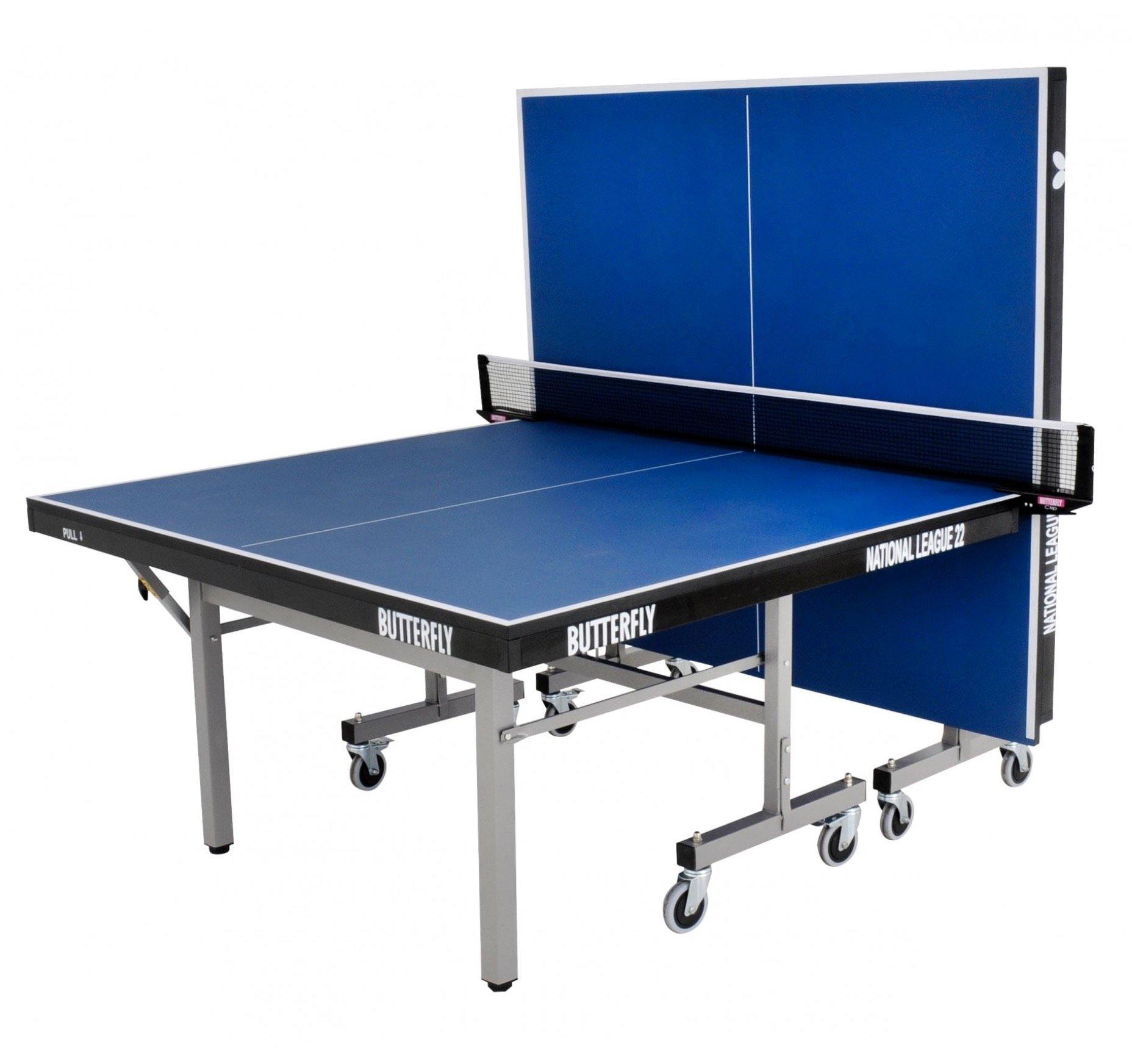 Butterfly National League 22 Rollaway Table Tennis