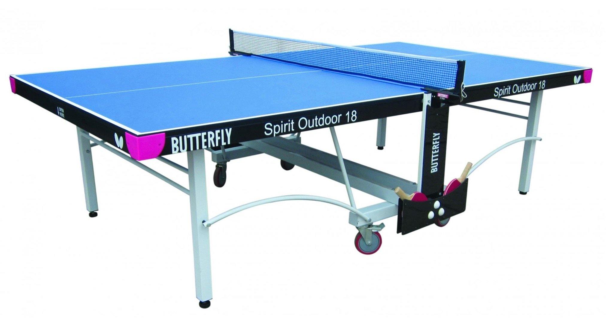 Butterfly Spirit 18 Outdoor Rollaway Table Tennis