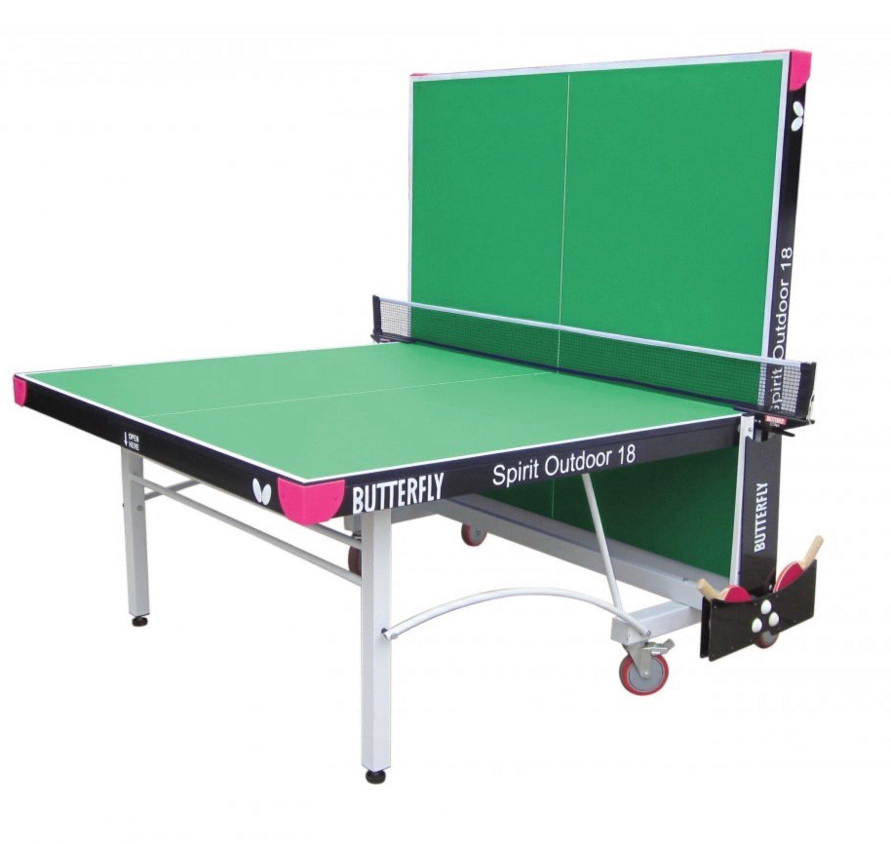 Butterfly Spirit 18 Outdoor Rollaway Table Tennis