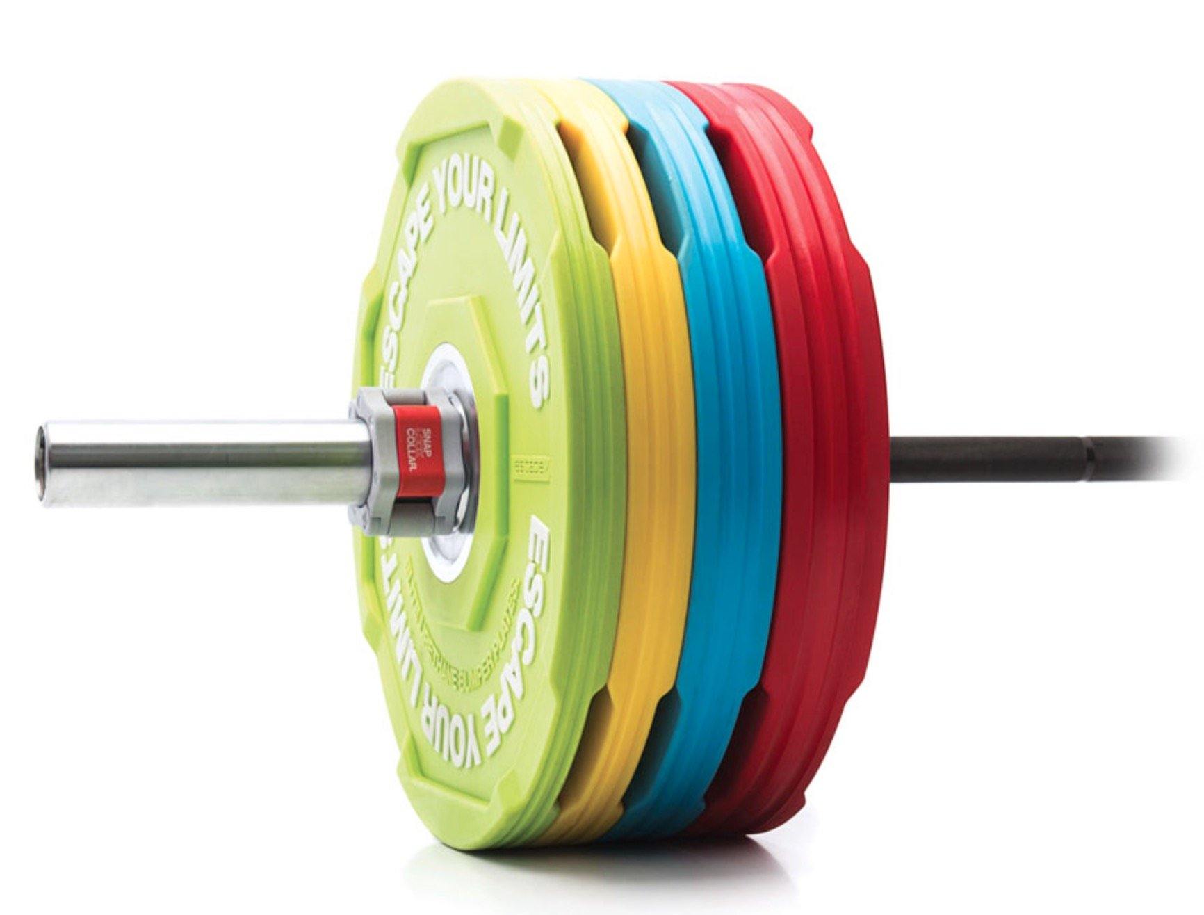 Escape Elite Urethane Bumper Plates Up to 25Kg