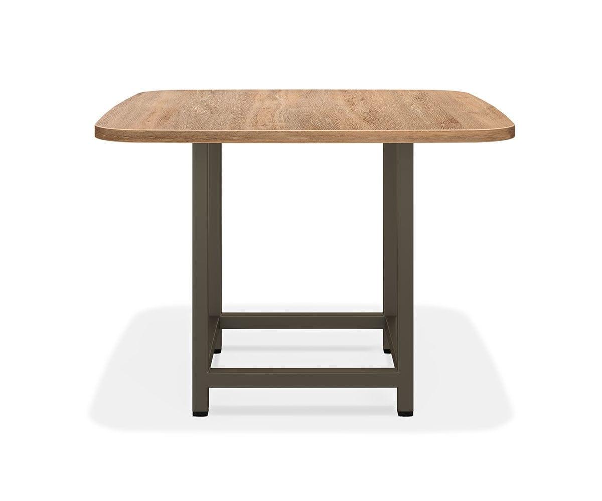 Slater Square Meeting Table Oak Driftwood - Scandinavian Designs (49139698794790)