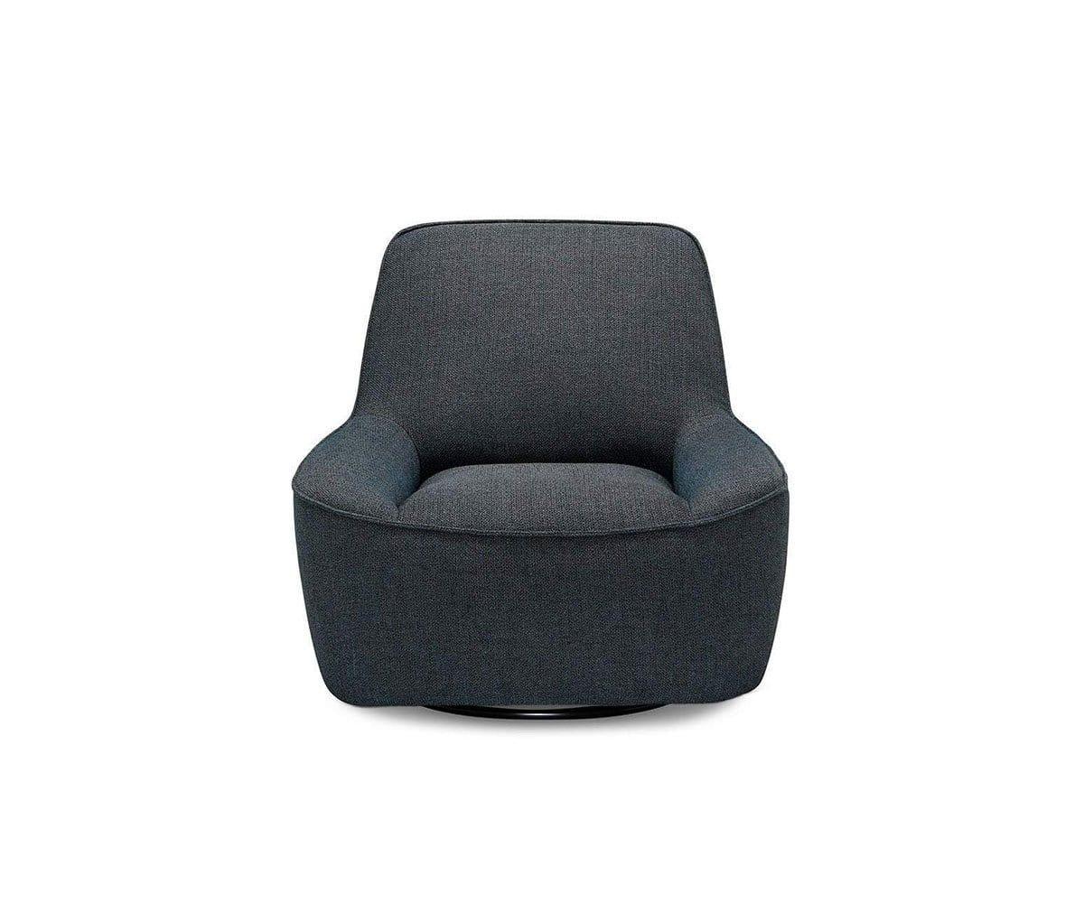 Rost Swivel Chair Dark Grey/Teal F30-TX1515 - Scandinavian Designs (49139241320742)