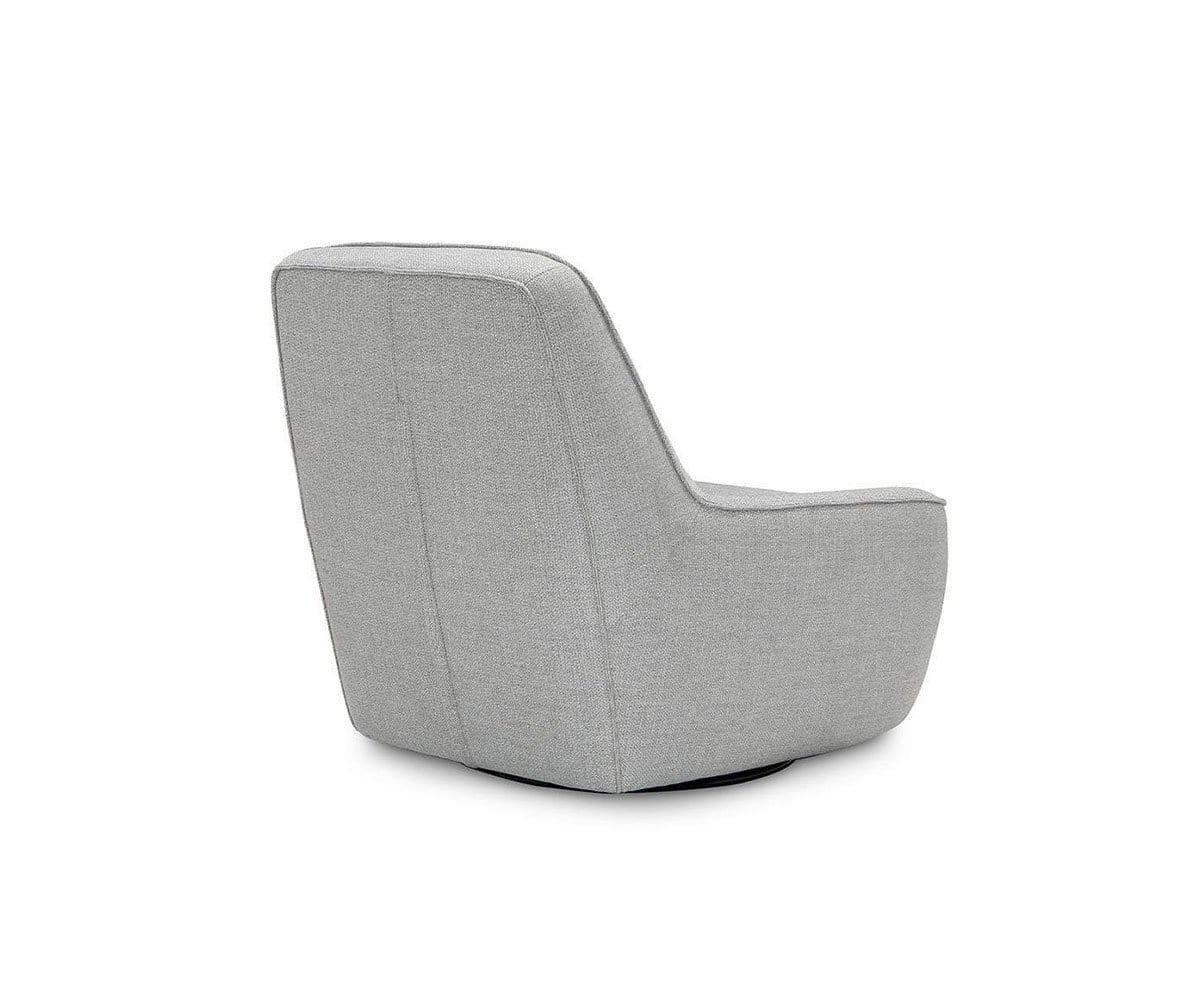 Rost Swivel Chair - Light Grey/Blue (49139240763686)