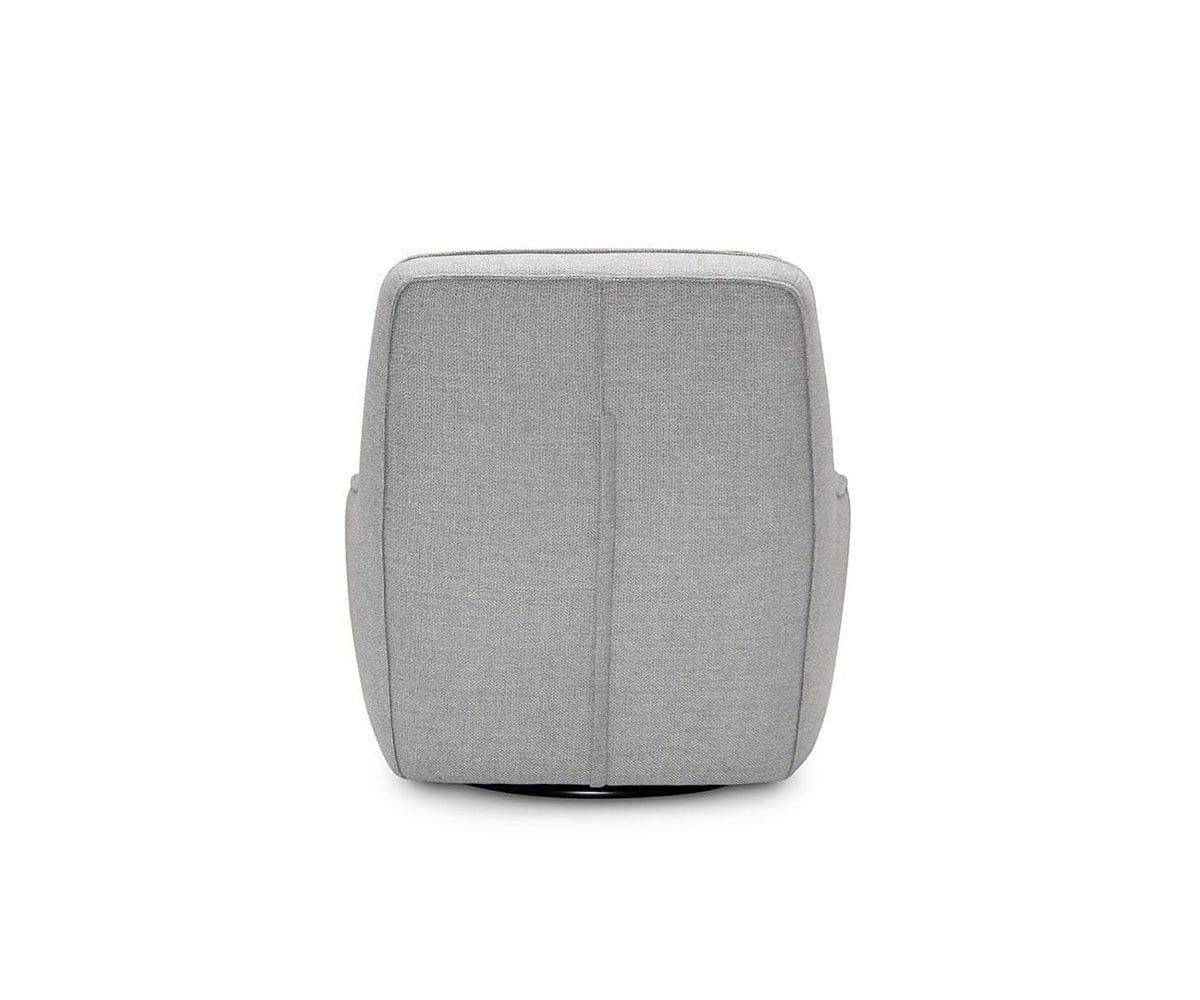 Rost Swivel Chair - Light Grey/Blue (49139240796454)