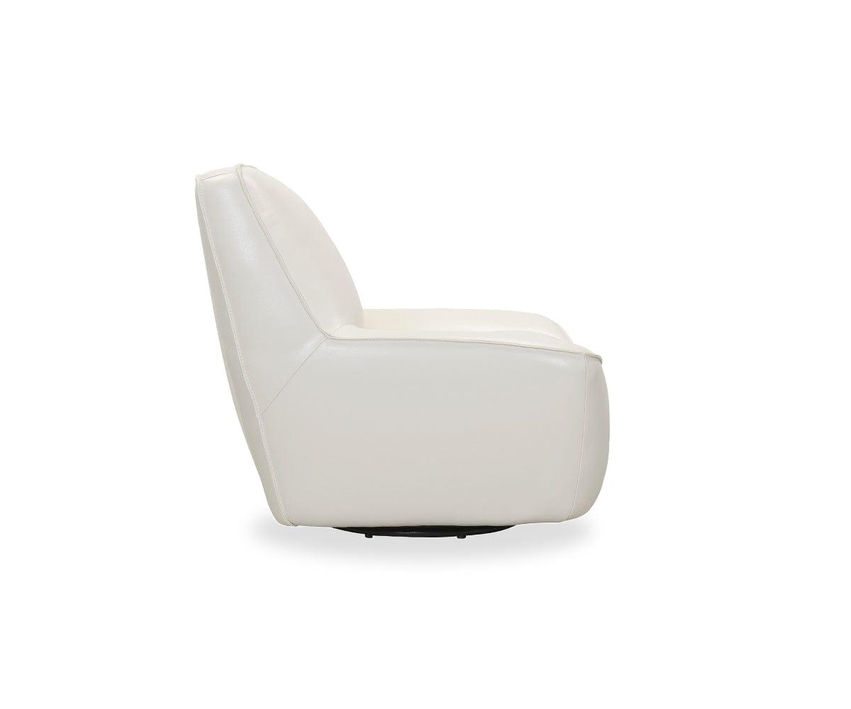 Rost Leather Swivel Chair (49139210584358)