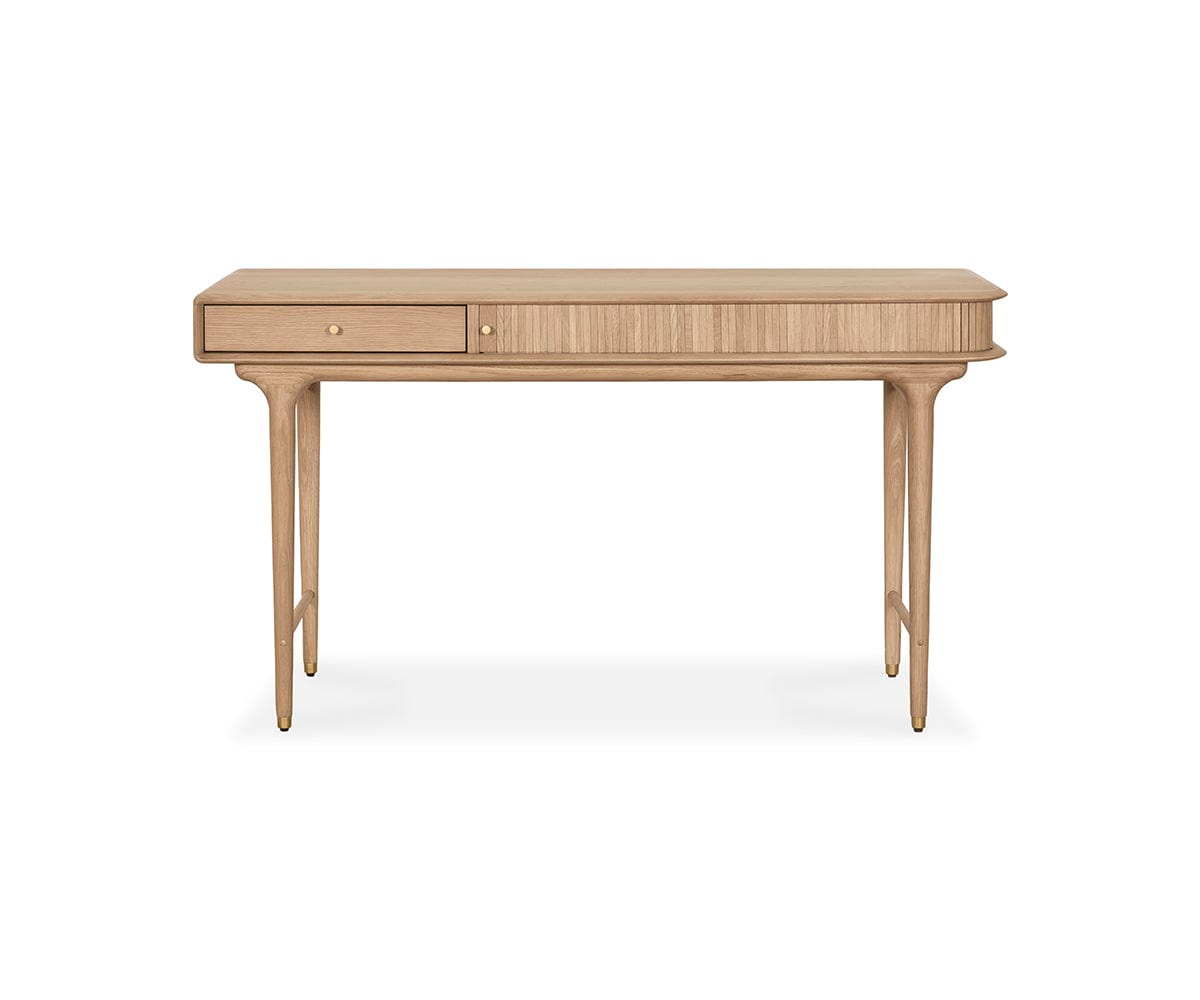 Hendrick Desk - White Oak White Oak - Scandinavian Designs (49139701940518)