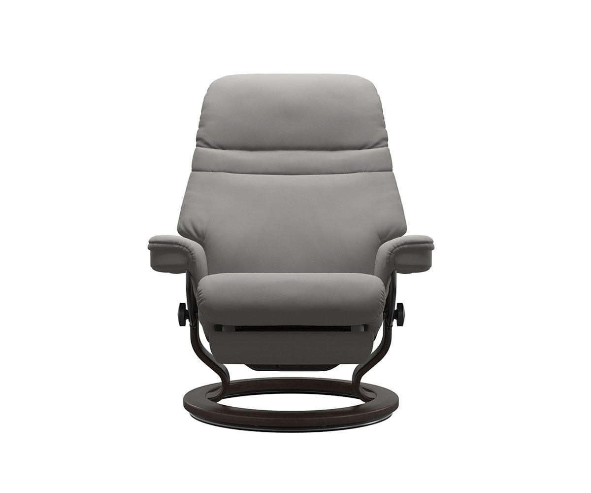 Stressless® Sunrise Power Leg & Back Recliner (49139230376230)