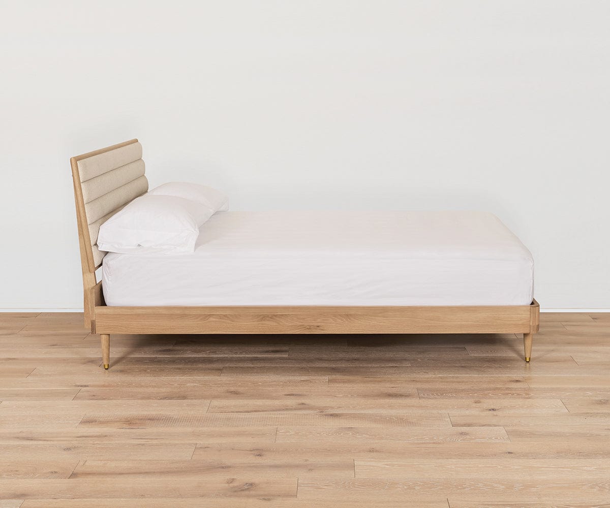 Hendrick Bed - White Oak (49139321700646)