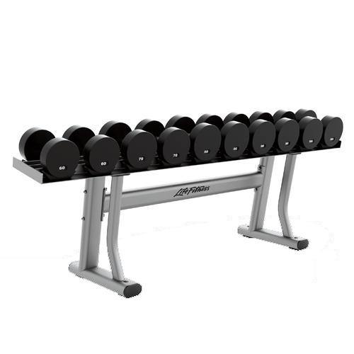 Life Fitness Signature Series Single Tier Dumbbell Rack