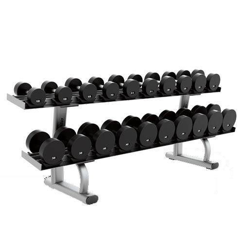 Life Fitness Signature Series Two Tier Dumbbell Rack