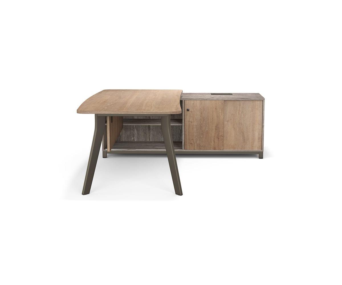 Slater Desk with Storage Return (49139693125926)