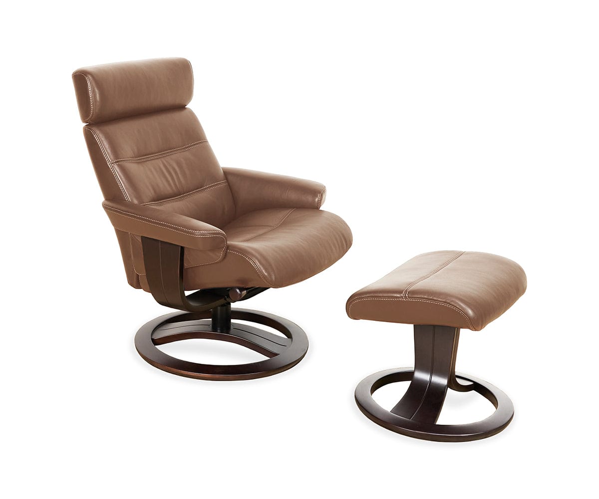 Oswin Leather Recliner & Ottoman (49139271336230)