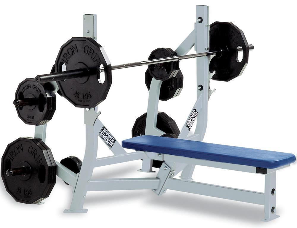 Hammer Strength Olympic Bench Weight Storage (Storage Only)