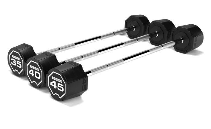 Escape 25-45kg Nucleus Urethane Barbell Set with Rack