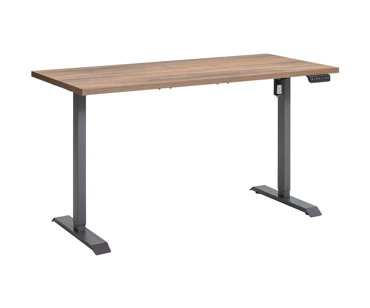 Arren Sit Stand Desk Walnut - Scandinavian Designs (49139704299814)