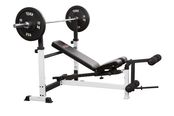 York Olympic Combo Bench with Leg Unit