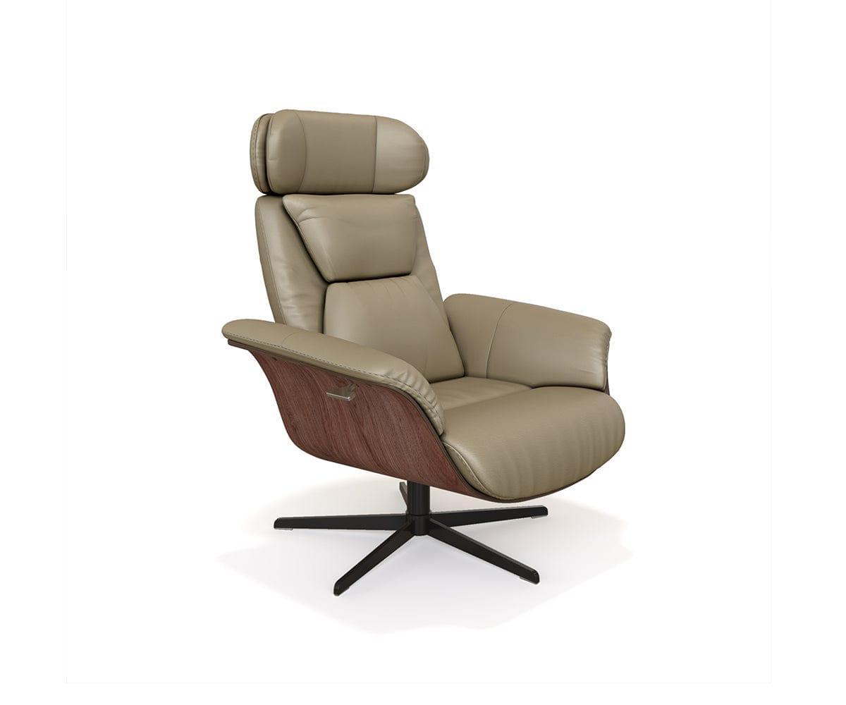 Alvar Leather Recliner And Ottoman (49139257508134)