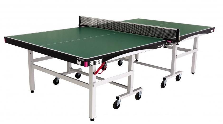 Butterfly Octet 25 Rollaway Table Tennis