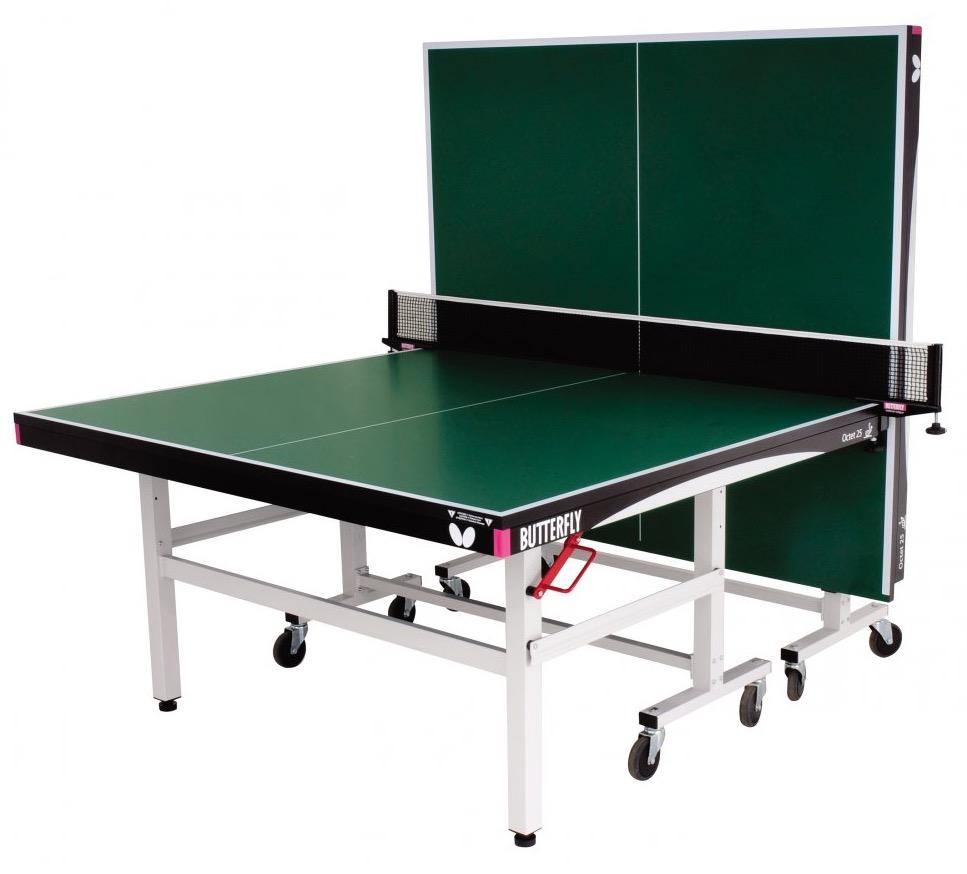 Butterfly Octet 25 Rollaway Table Tennis