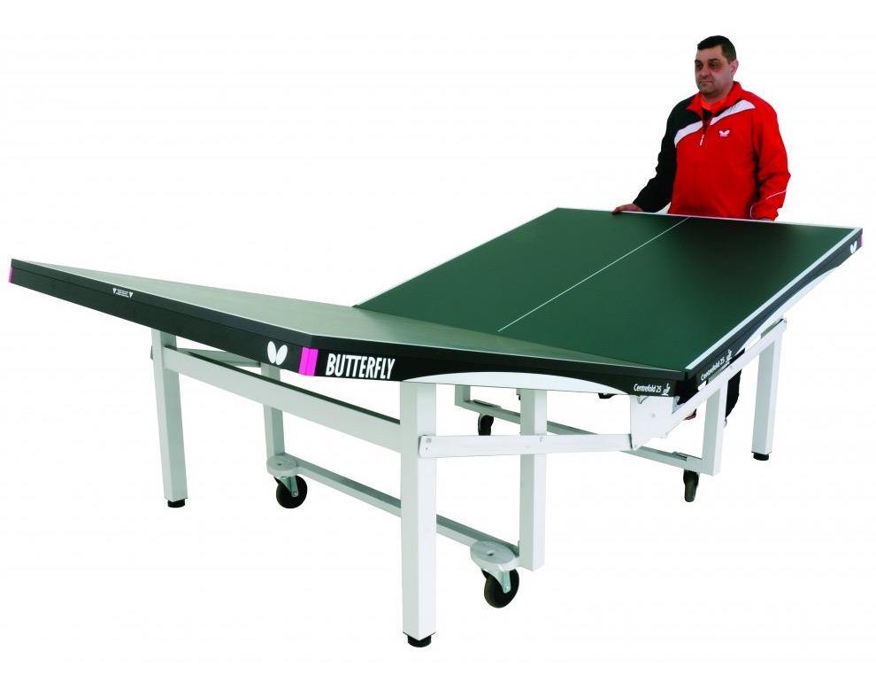 Butterfly Centrefold 25 Rollaway Table Tennis