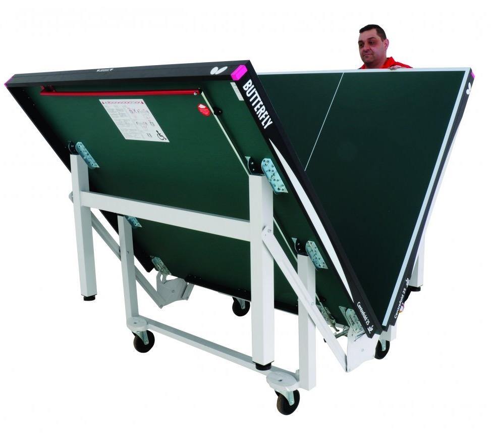 Butterfly Centrefold 25 Rollaway Table Tennis