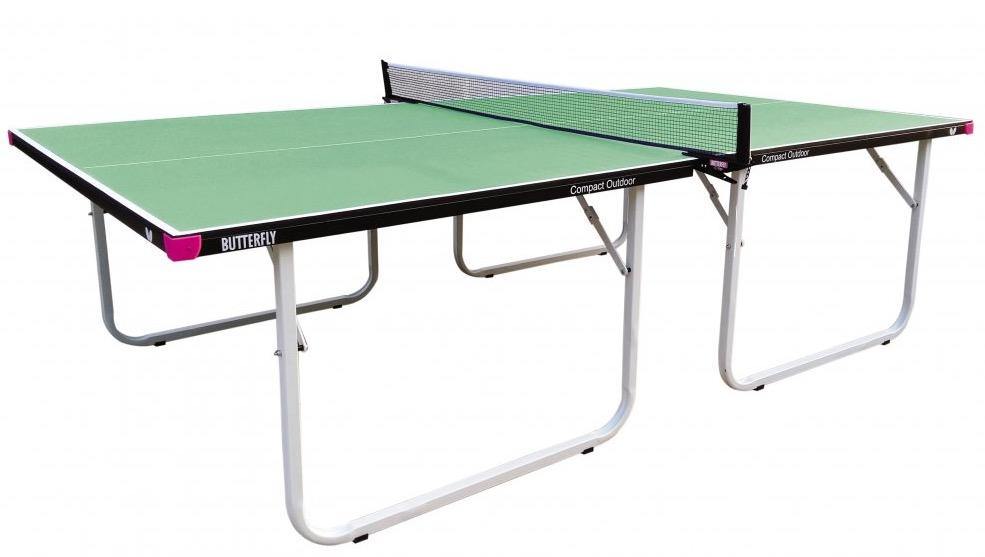 Butterfly Compact Outdoor 10 Wheelaway Table Tennis