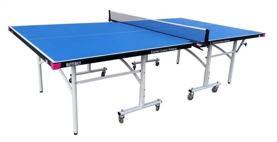 Butterfly Easifold Outdoor Rollaway Table Tennis