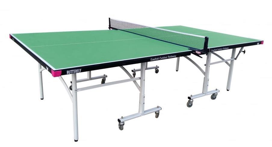 Butterfly Easifold Outdoor Rollaway Table Tennis