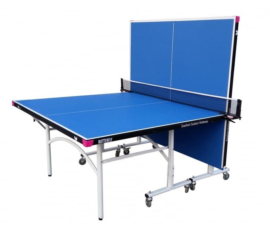 Butterfly Easifold Outdoor Rollaway Table Tennis