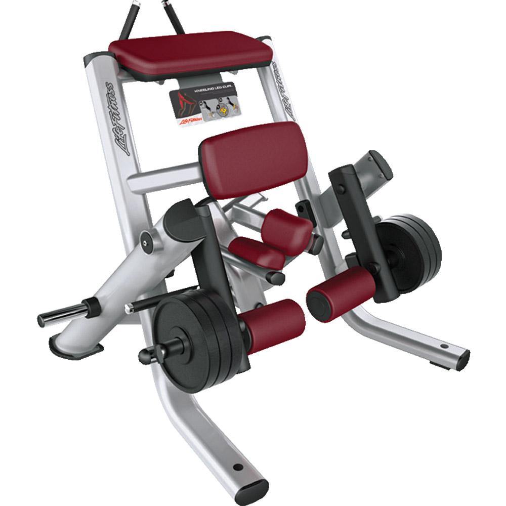 Life Fitness Signature Series Kneeling Leg Curl Plate Loaded